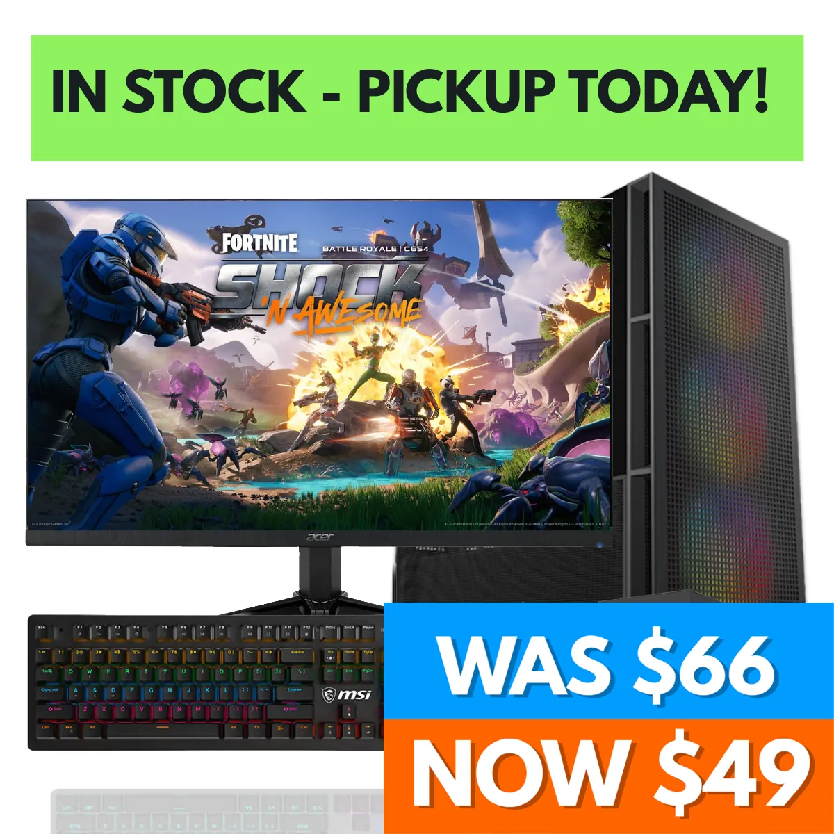 As New RTX 4070 Super Gaming PC Package