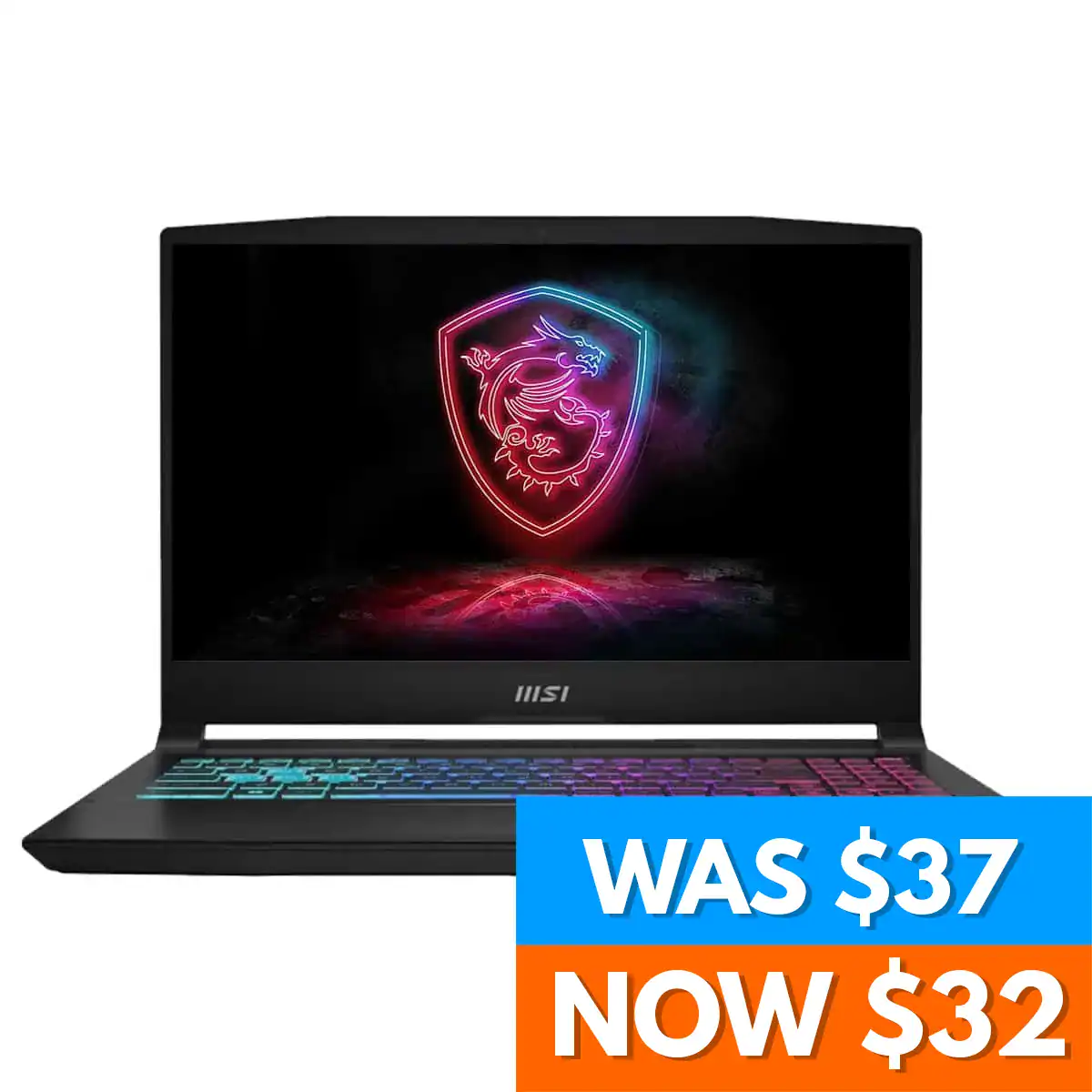 As New MSI Katana 15.6″ RTX 4060 Gaming Laptop