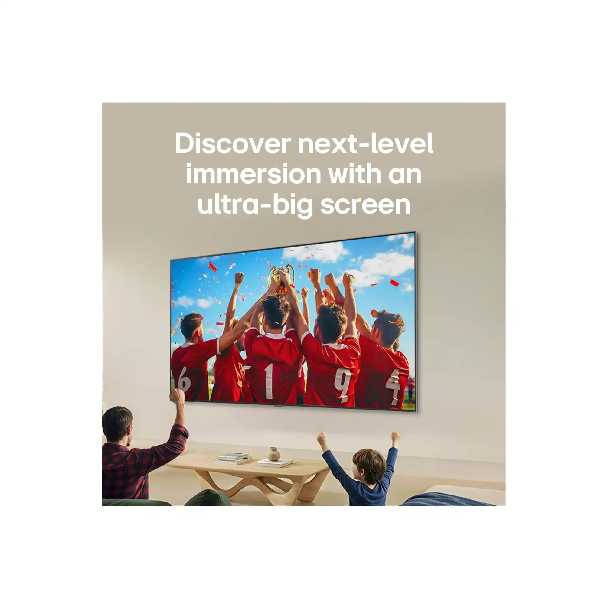 LG 75” Mini LED 4k Smart TV - Image 8